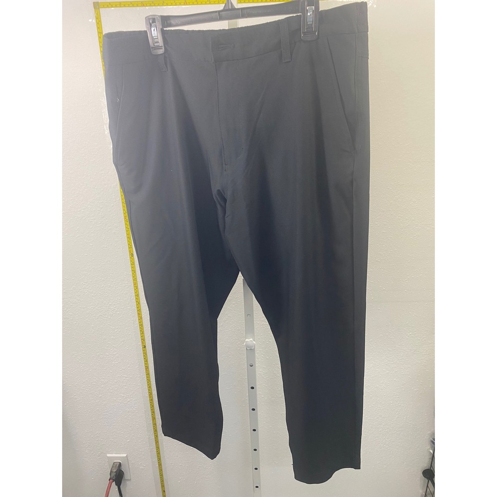 Marc New York Andrew Marc Mens Performance Tech Pants Black 38/29 Trousers